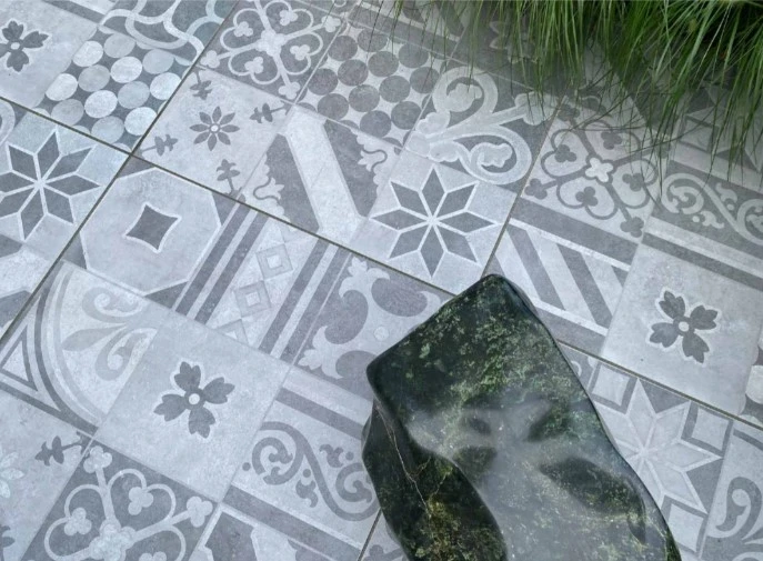 Keramische Tegel Cera3Line Downtown Decor 90 x 90 x 3 cm - Afbeelding 4